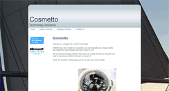 Desktop Screenshot of cosmetto.com